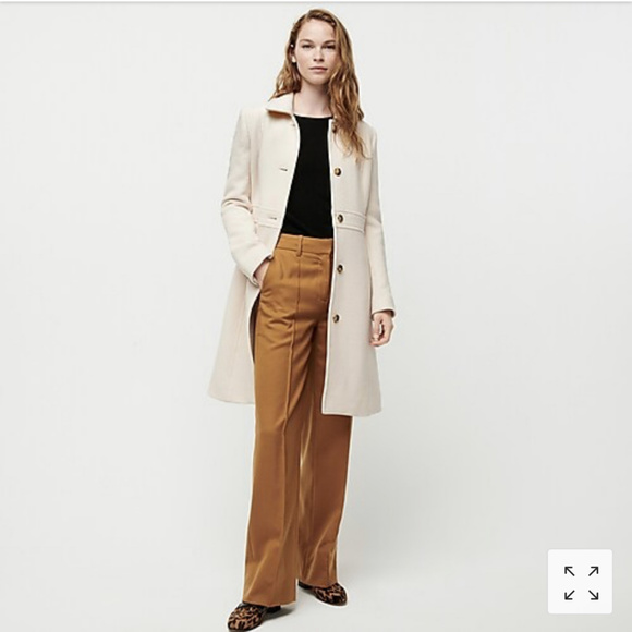 J. Crew Jackets & Blazers - J Crew Italian Wool Lady Day Coat with Thinsulate